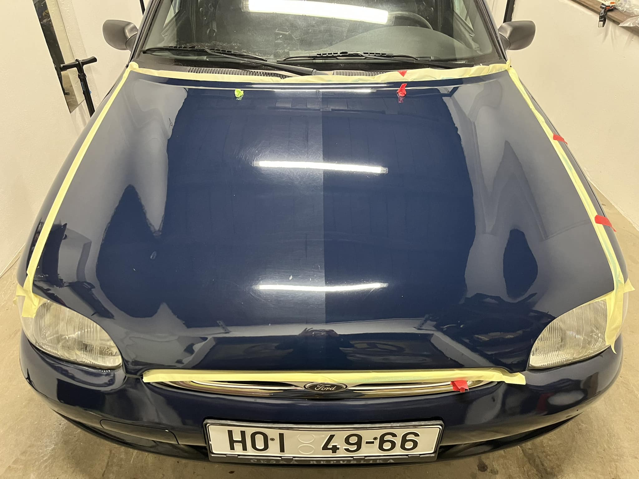 Ford Escort - před a po renovaci